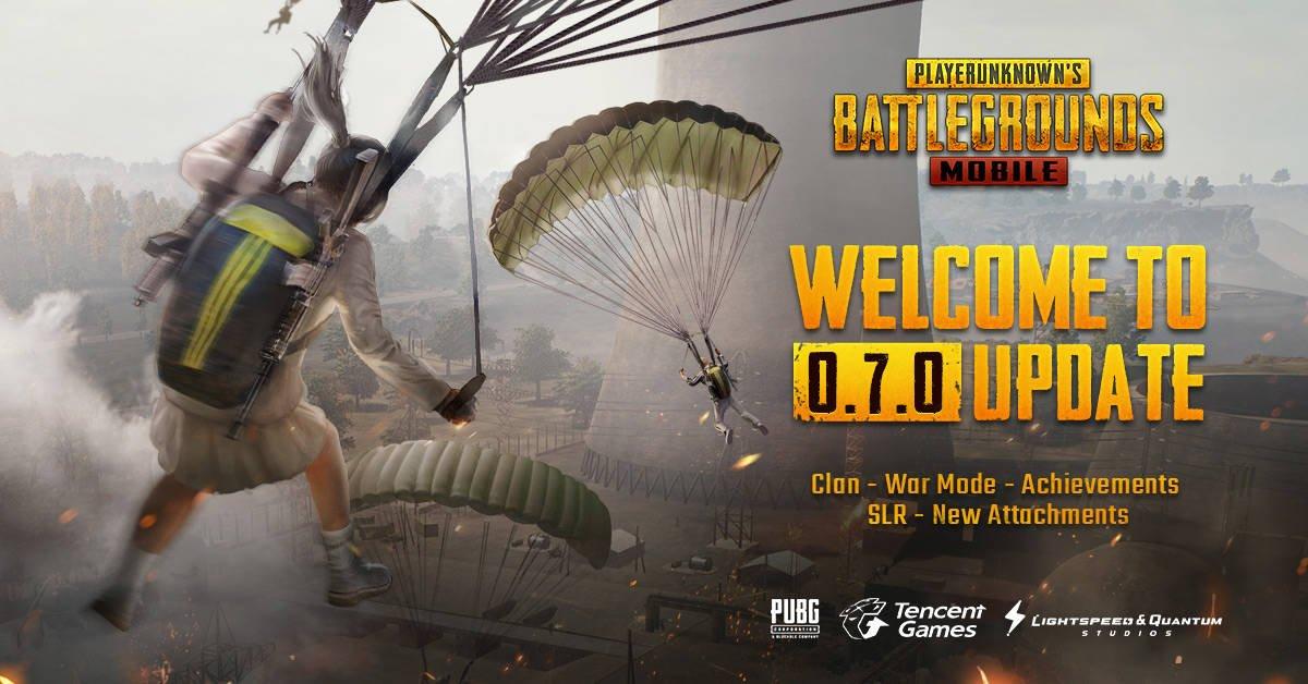 PUBG MOBILE – 0.7.0 Patch Notes