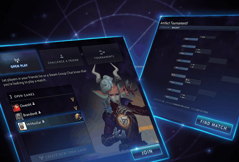 Artifact – Tournament and Open Play Mode Details