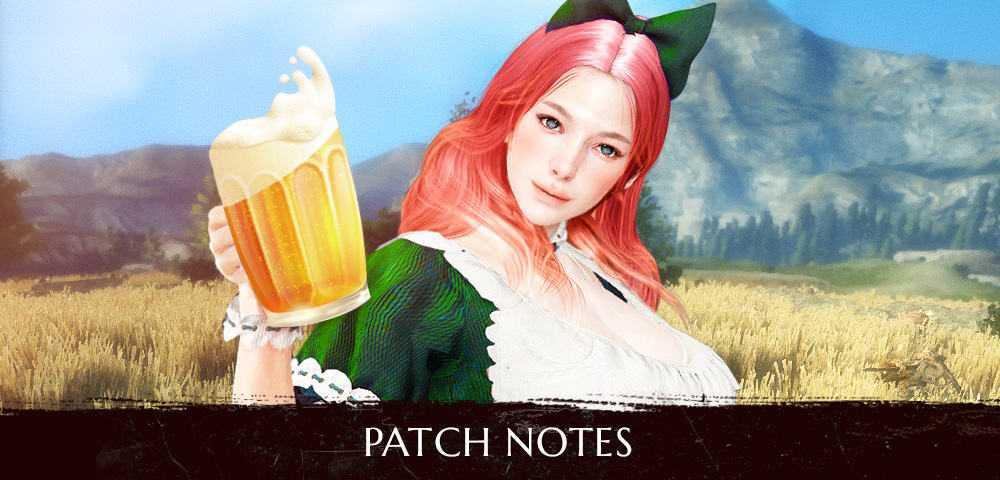 BDO – BEERFEST! Patch Notes 19.09.2018