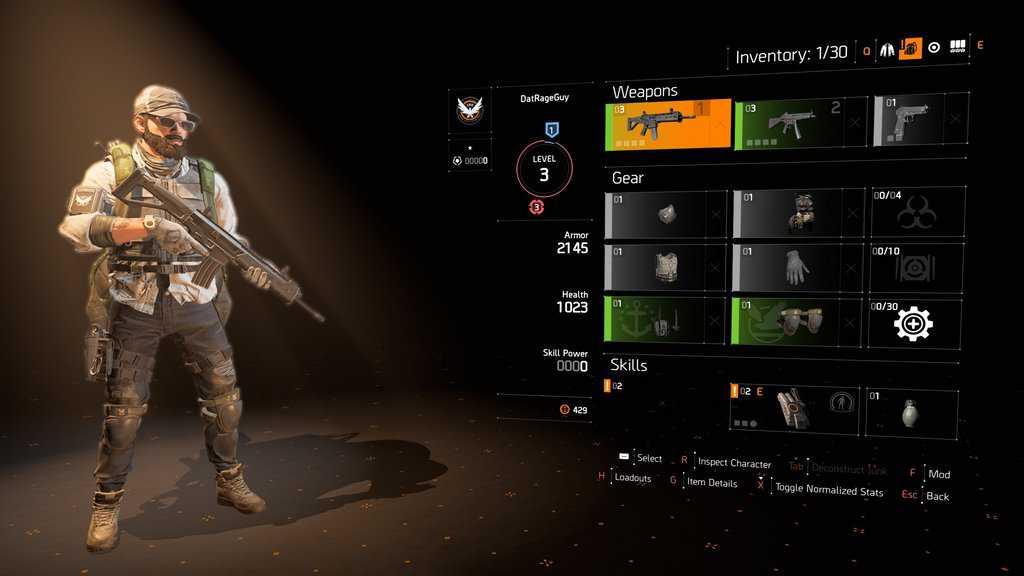 Division 2 – TIPS & TRICKS | Detailed Inventory Management, Mods, Matchmaking