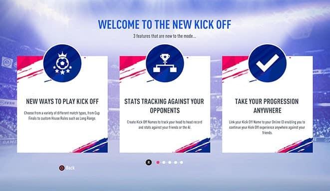 Fifa 19 – New Kickoff System