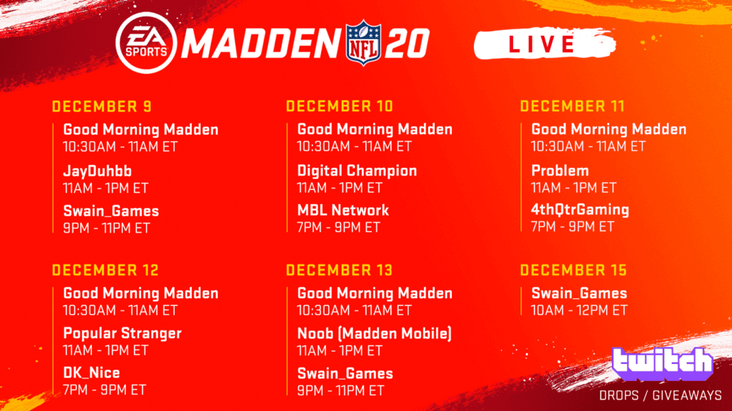 Madden NFL 20 – Title Update | December 2019 – Salary Cap