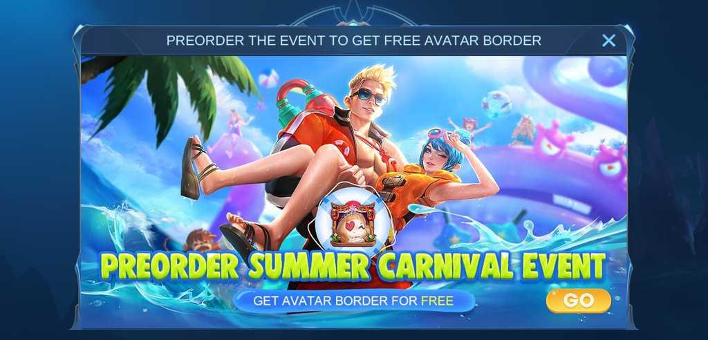 Mobile Legends – New Skin & Summer Carnival Event & Fragment Shop Updates