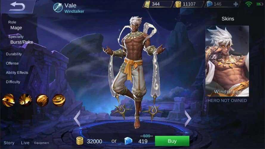 Mobile Legends – 1.3.44 Patch Notes | NEW HERO VALE (WINDTALKER)