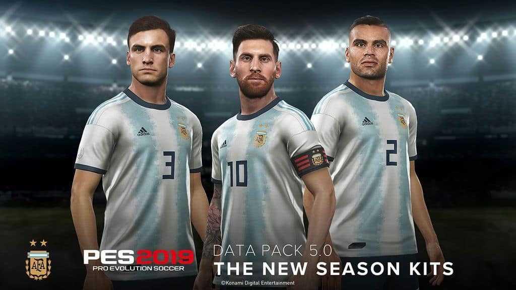 PES 2019 – Data Pack 5.0 Details !