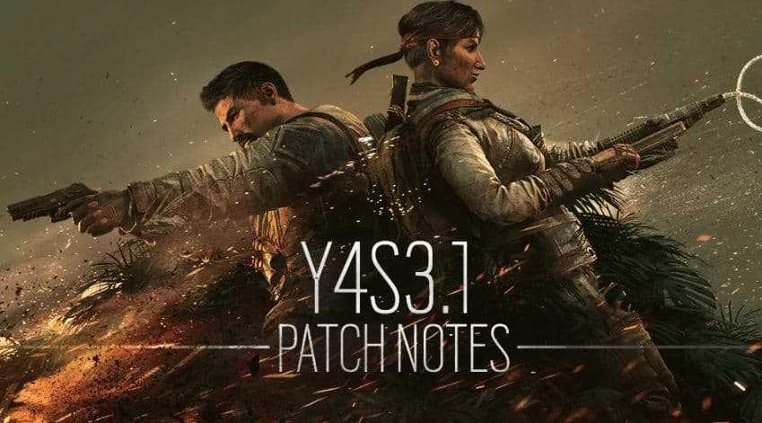 Rainbow Six: Siege – Y4S3.1 Patch Notes | Reverse Friendly Fire