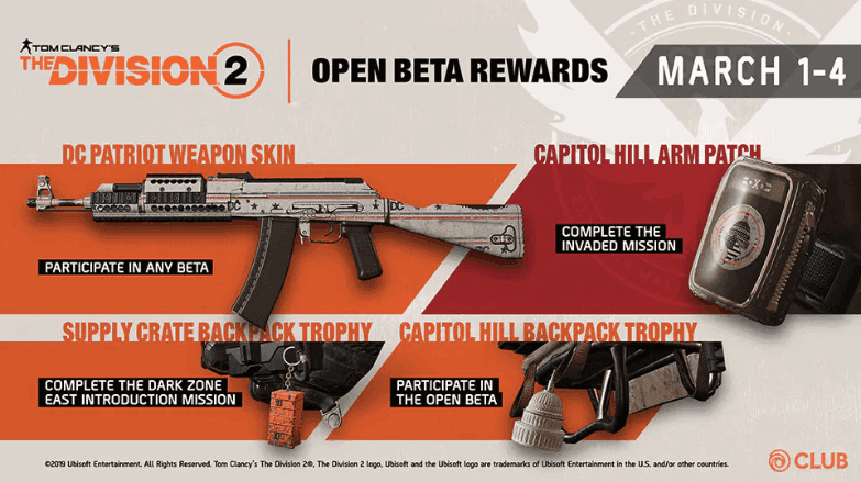 The Division 2 – OPEN BETA RELEASED !