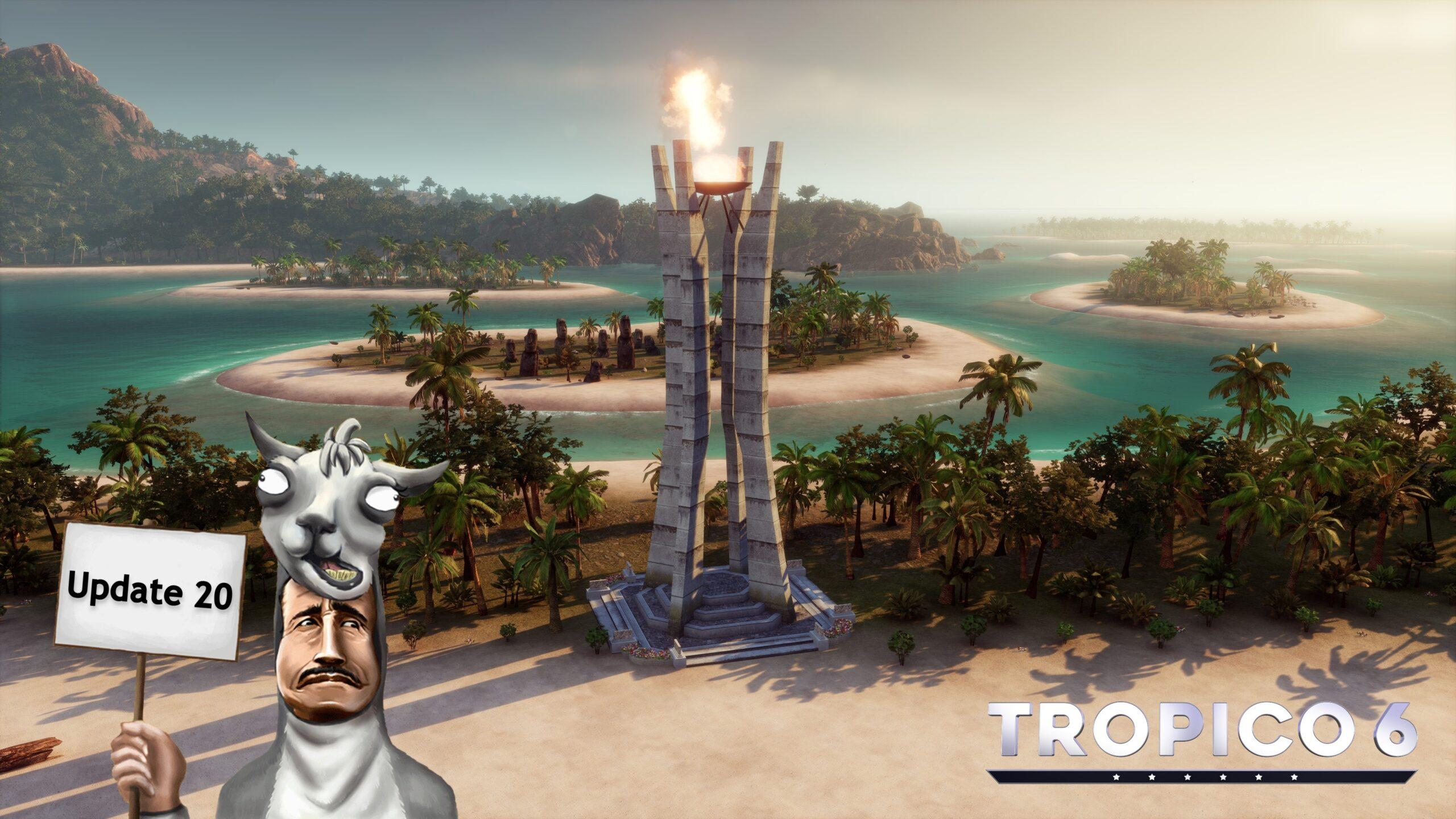 Tropico 6 – 9 April 2021 Patch Notes | Say goodbye to road stutter!