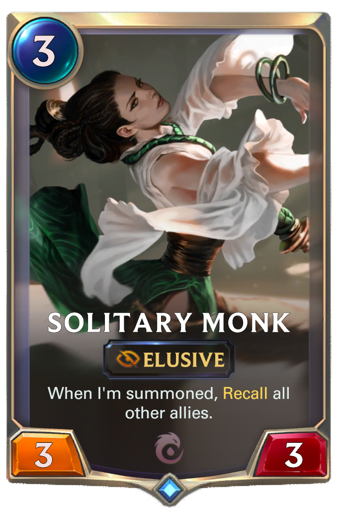 Solitary Monk