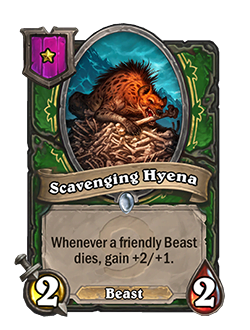 Scavenging Hyena new tier 1