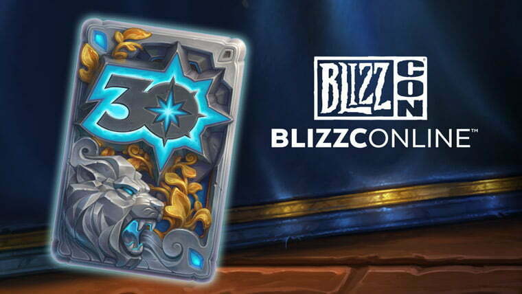 30 years of Blizzard card back pic 