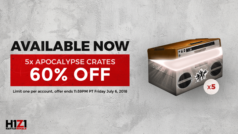 Apocalypse Crate Sale