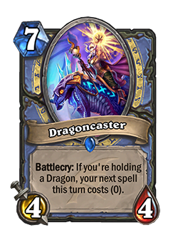 Dragoncaster now cost 7