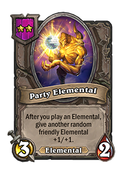 party elemental now has 3 attack