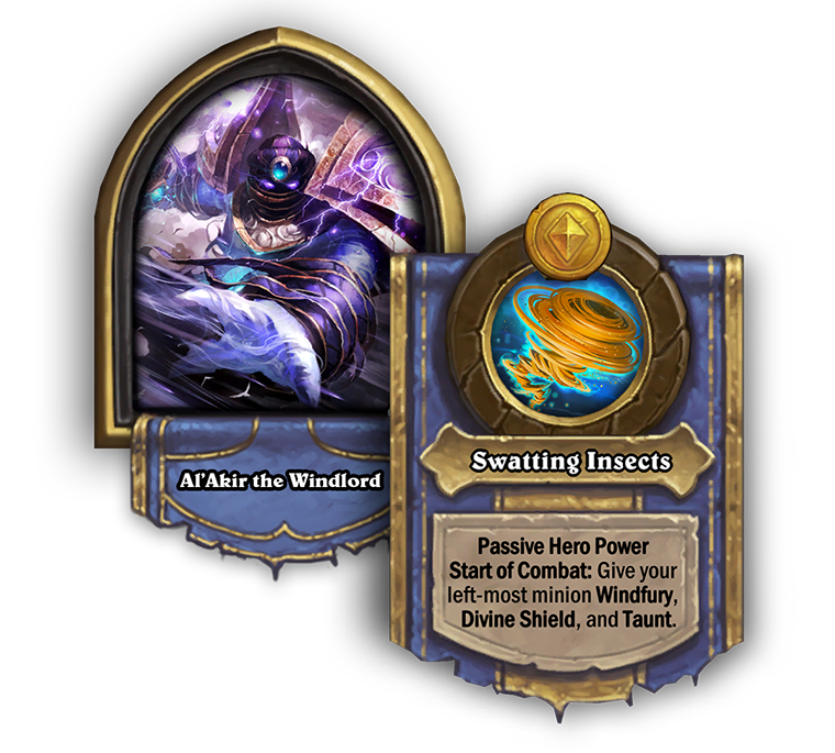 AlAkirTheWindlord and swatting insects hero power pictured
