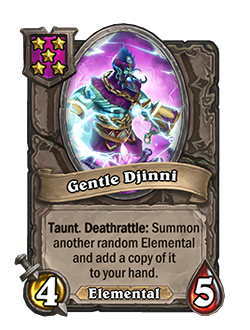 Gentle Djinni is a Tier 5 4/5 now