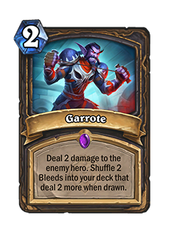 Garrote is getting nerfed.